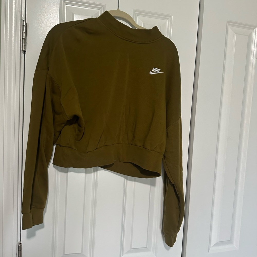 Nike Women's Green Cropped Hoodie
Next
